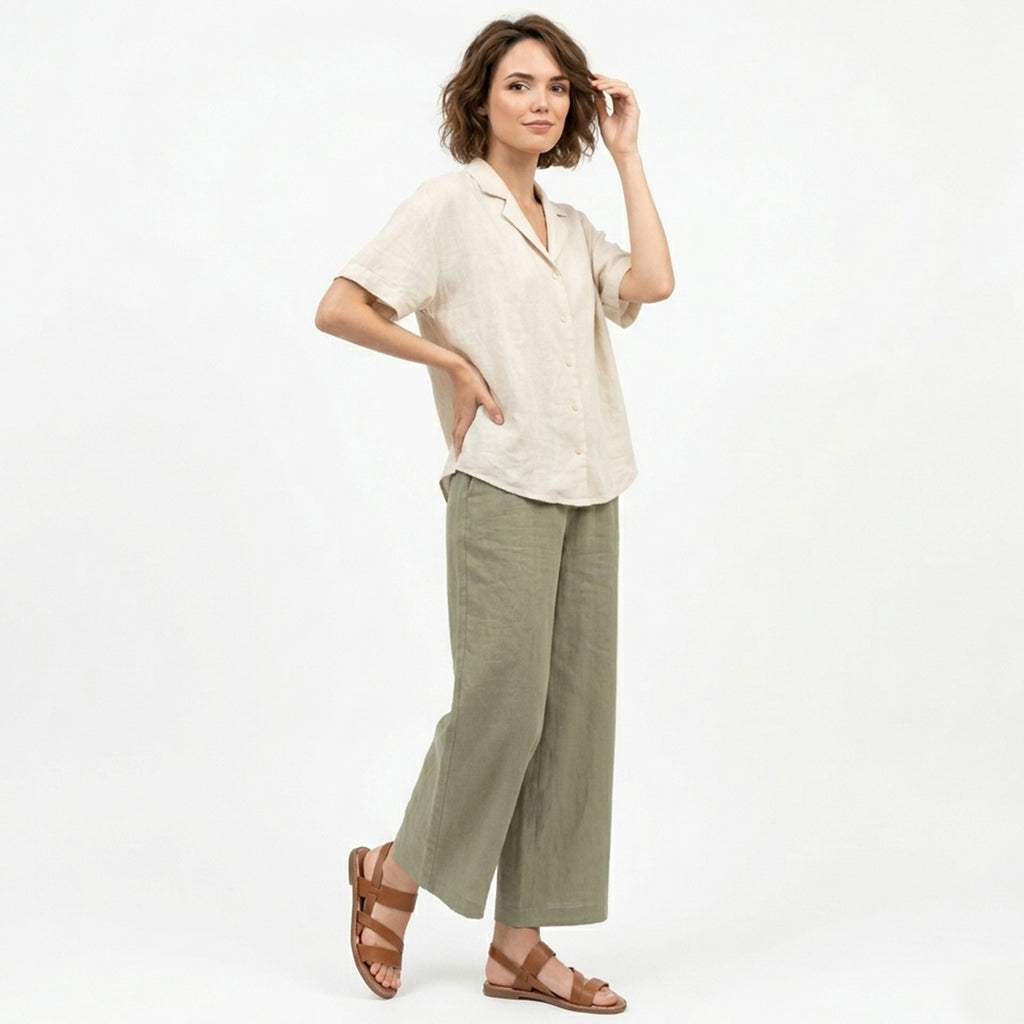 Veloire | Leather Flat Sandals for Women