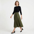 Veloire | A-Line Long Skirt for Women