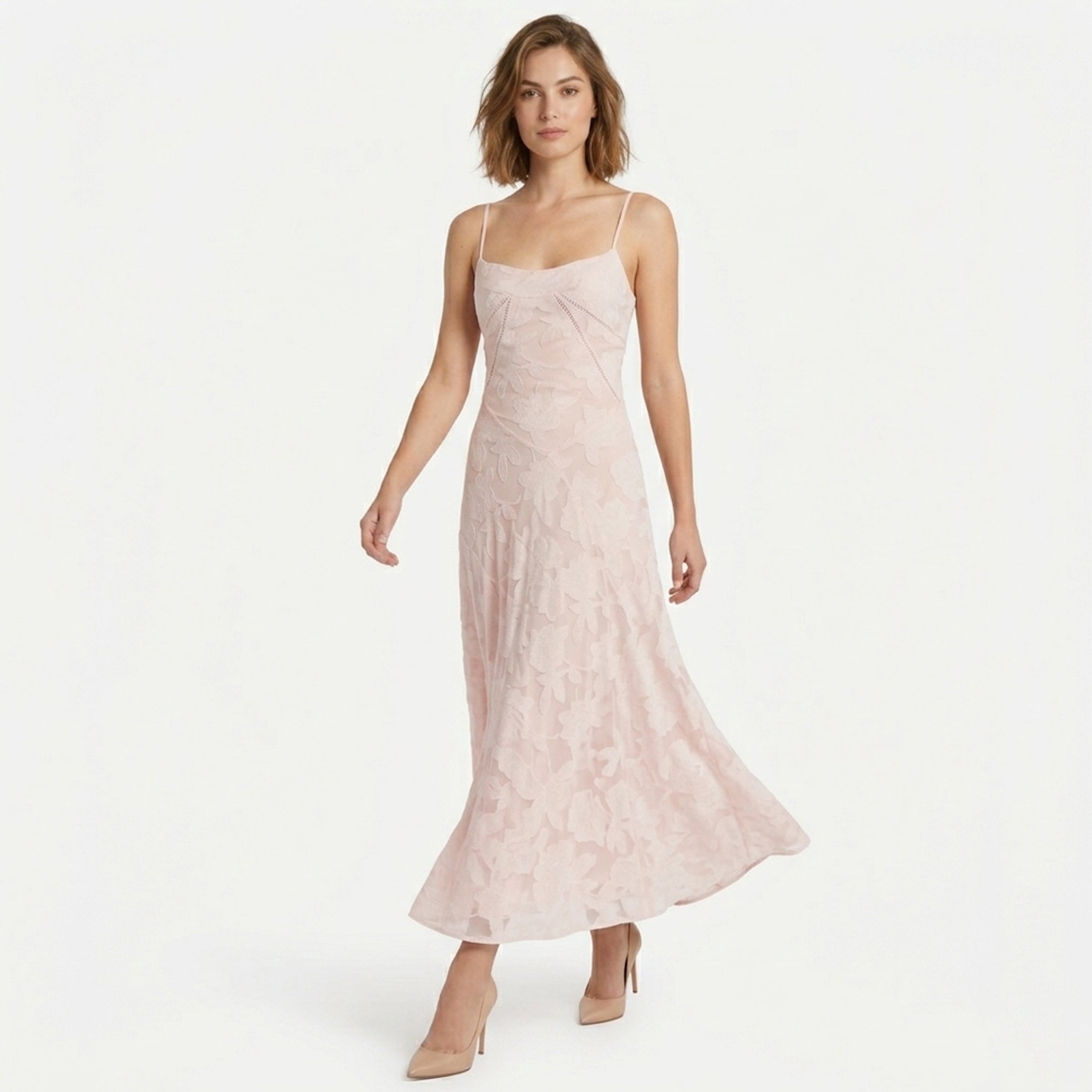 Veloire | Floral Strap Maxi Dress