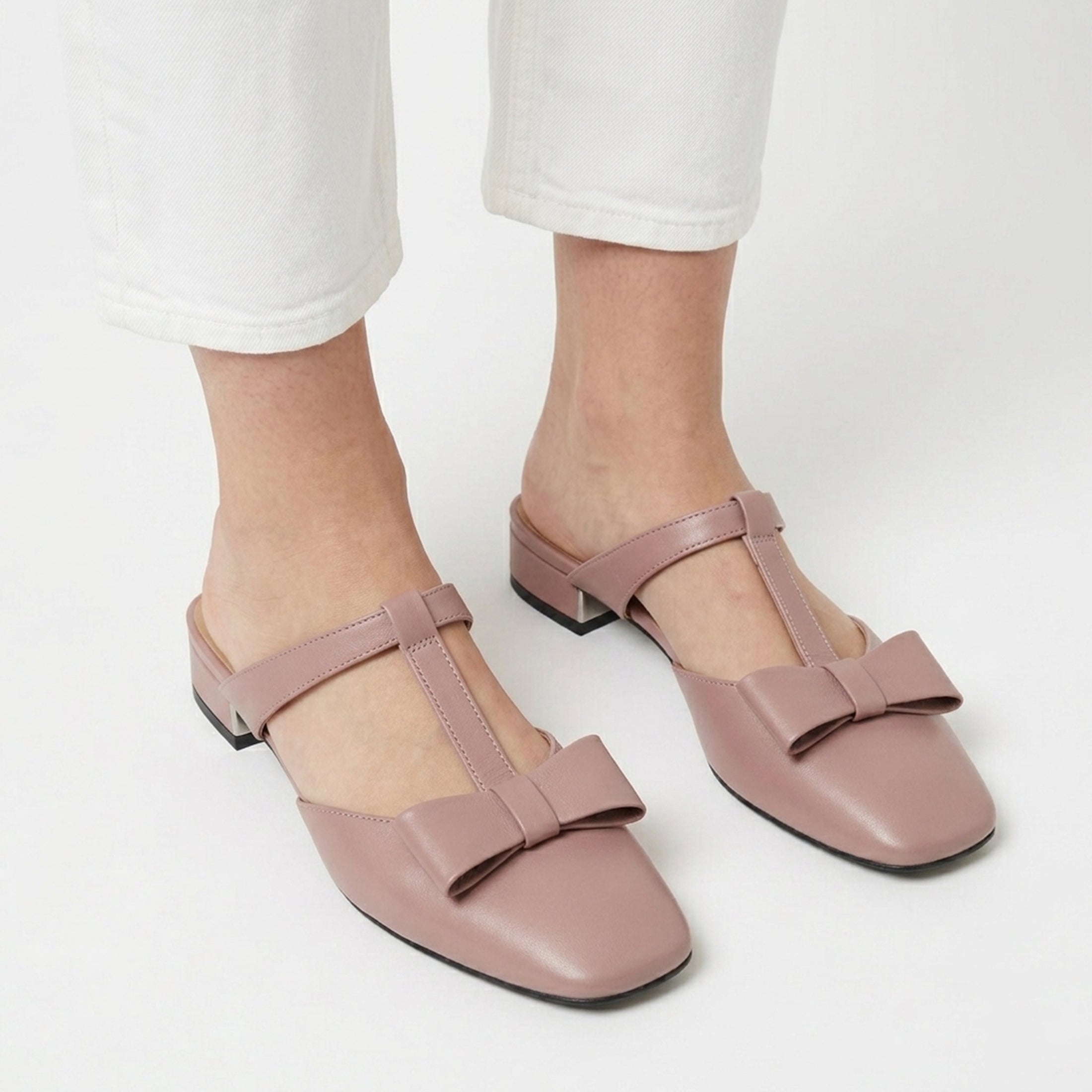 Women's Flat Mule Sandals Summer Casual
