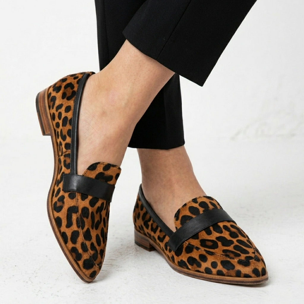 Women's Pointed Toe Loafers Flat Casual Summer Shoes