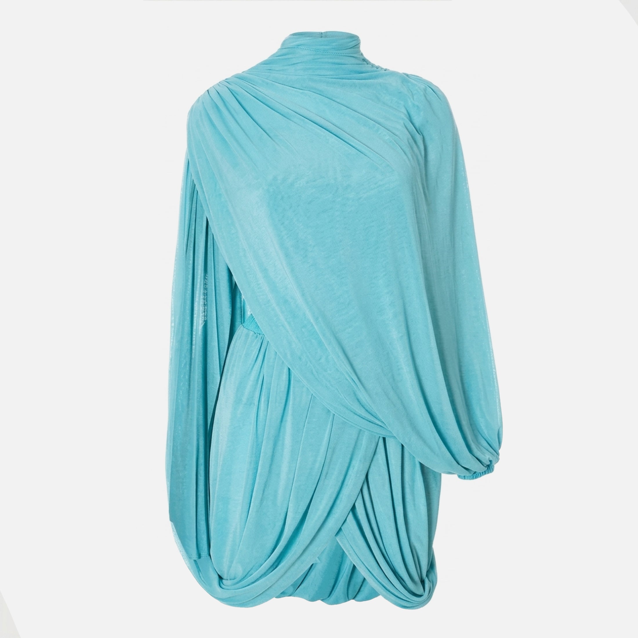 Women's Draped Pleated Skirt Set Cocktail
