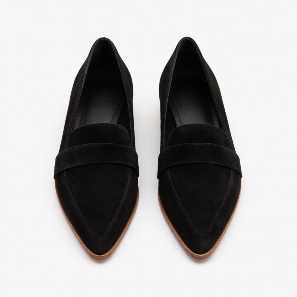 Women's Pointed Toe Loafers Flat Casual Summer Shoes