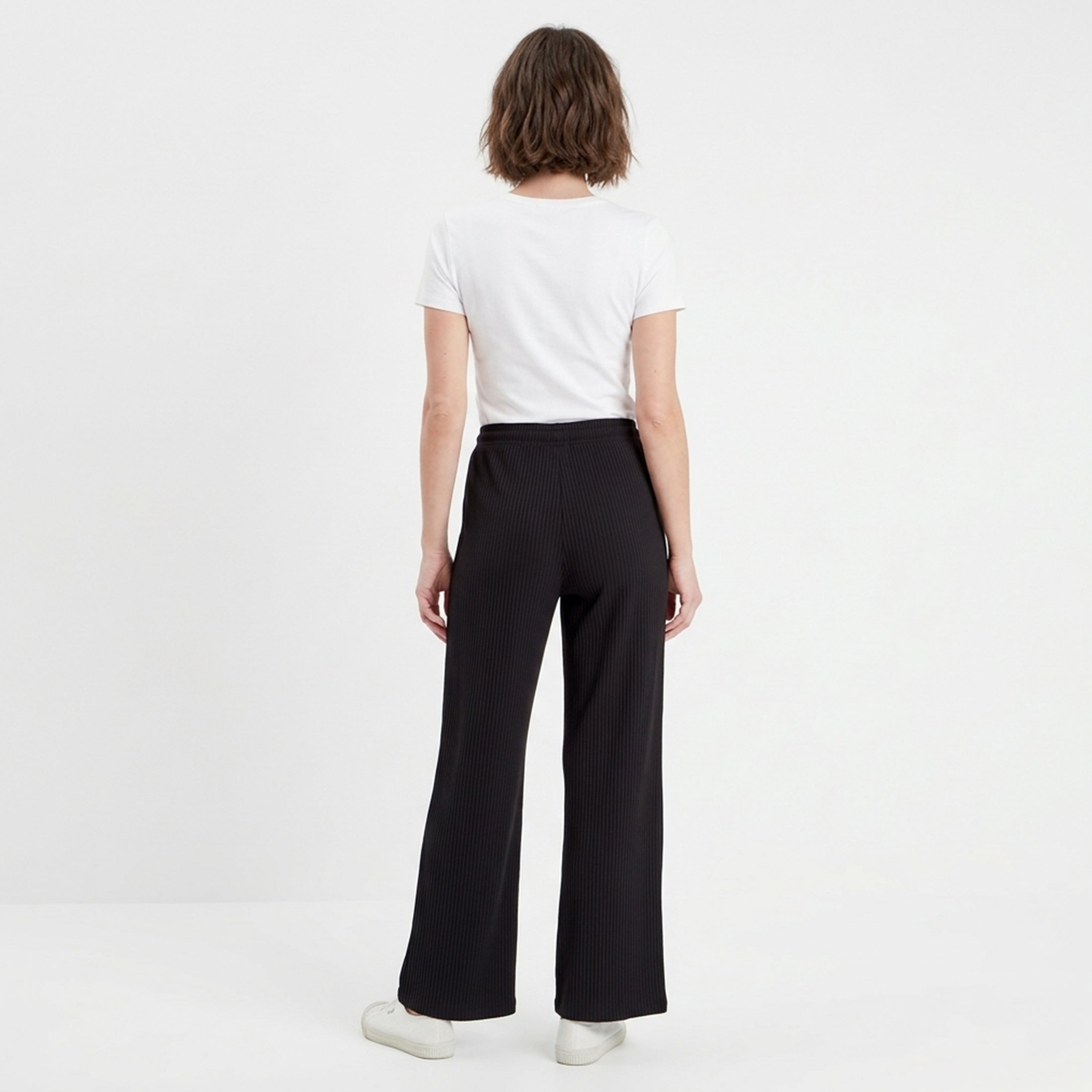 Women's Wide Leg Drawstring Trousers Summer