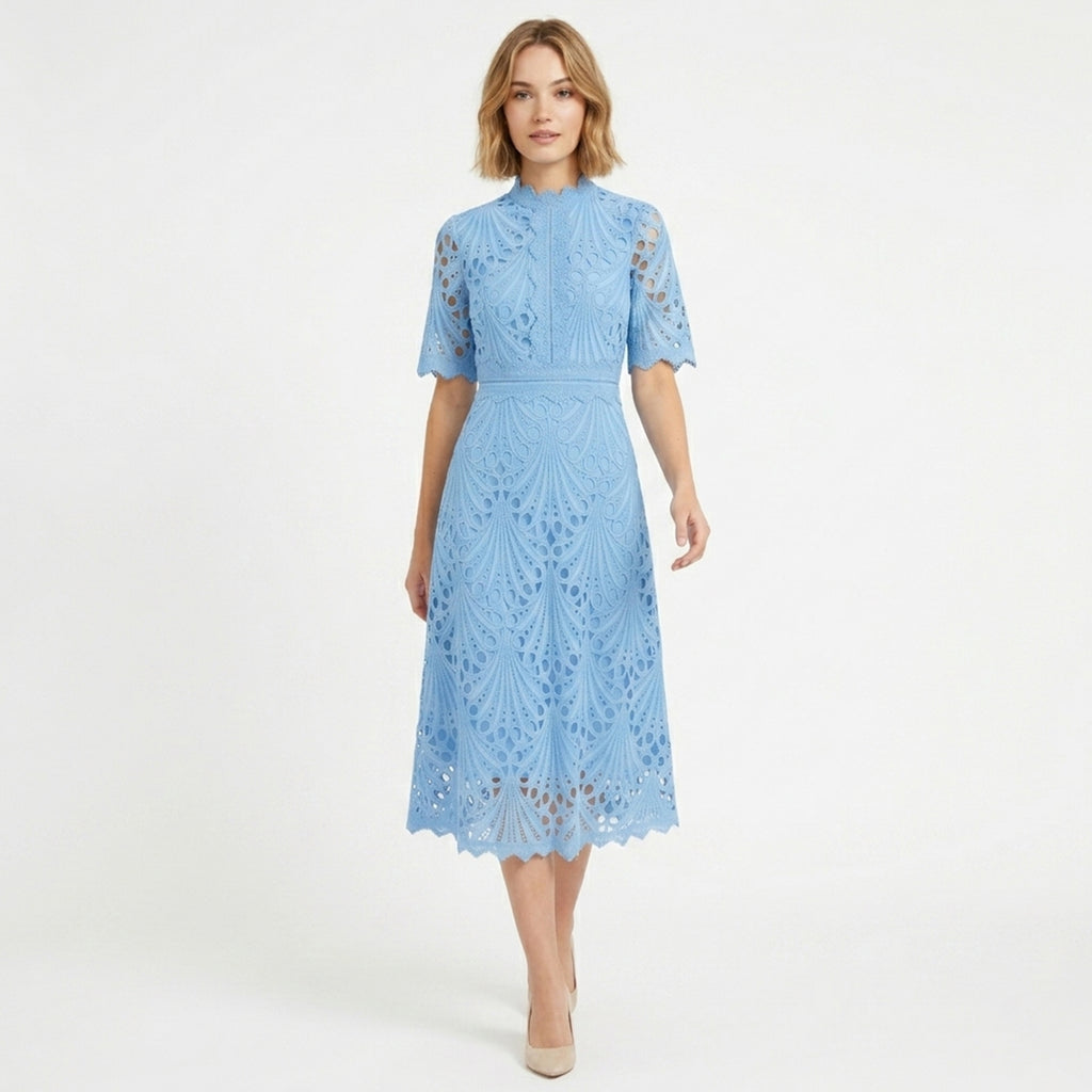 Veloire | Women's Lace Midi Summer Dress Veloire | Women's Lace Midi Summer Dress