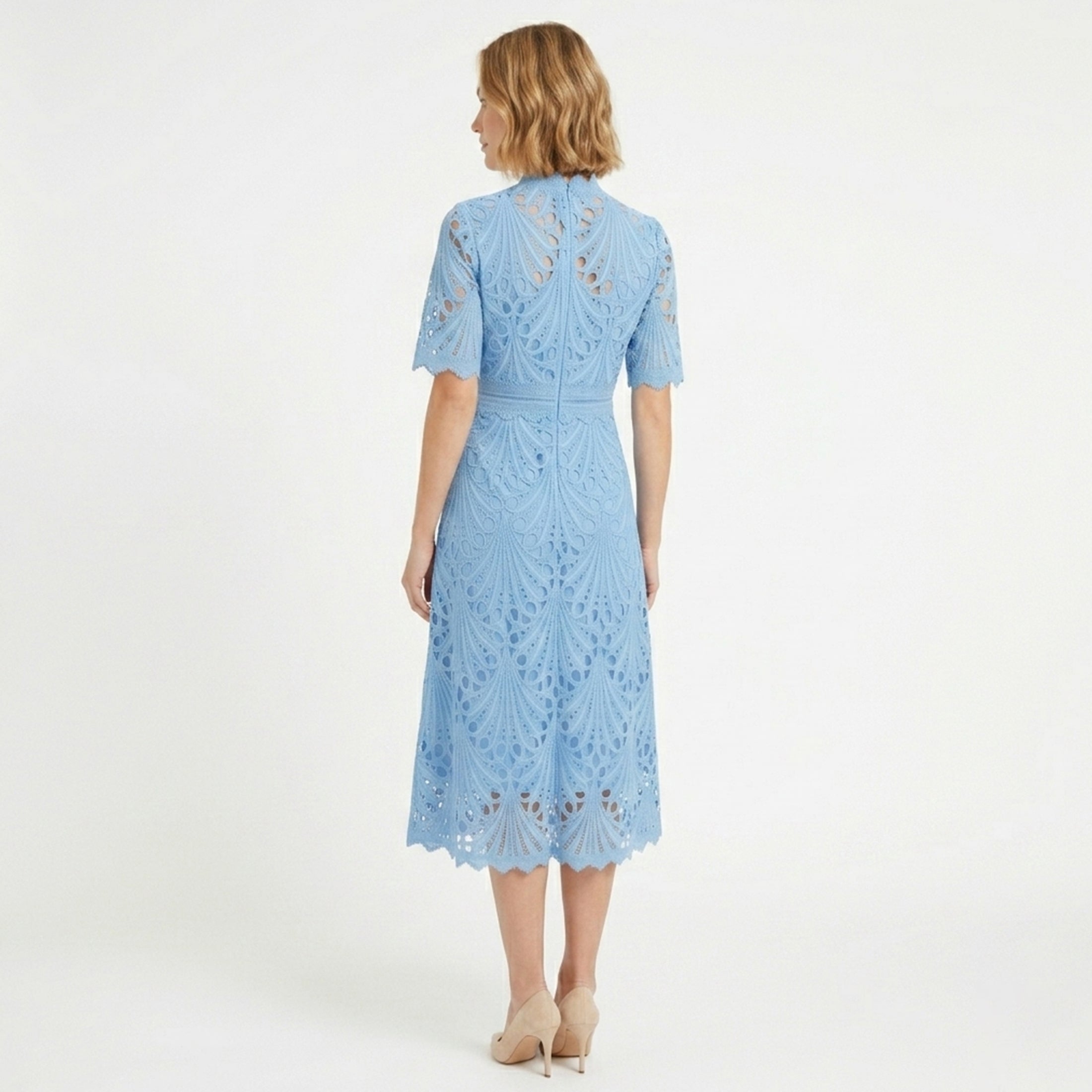 Veloire | Women’s Lace Midi Summer Dress