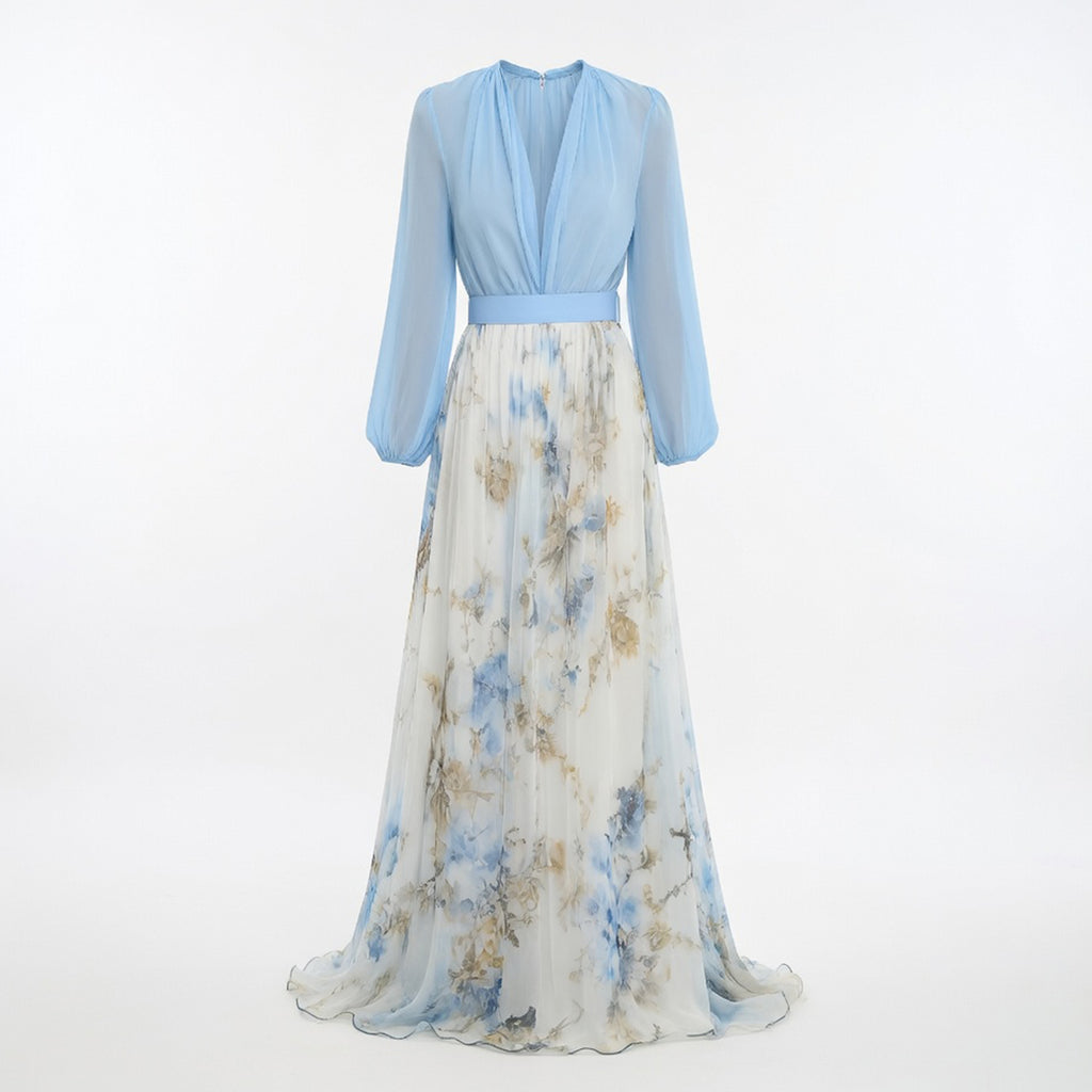 Veloire | Robe Maxi Florale Douce pour Femmes