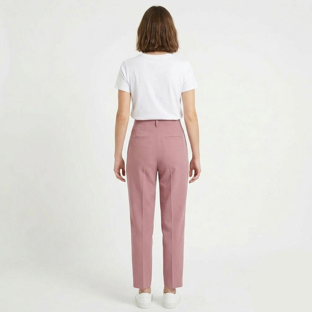 Veloire | Cotton Summer High-Waist Pants for Women
