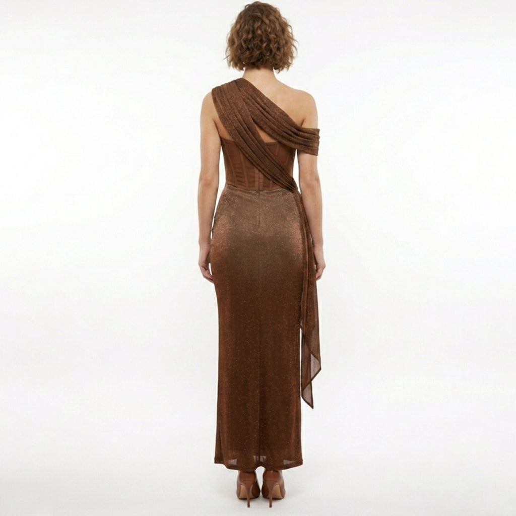 Veloire | Robe Midi Élégante Flottante pour Femmes