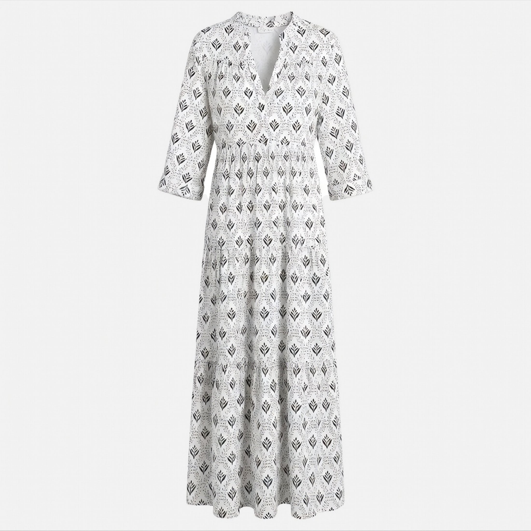 Veloire | Women’s Floral High Neck Dress