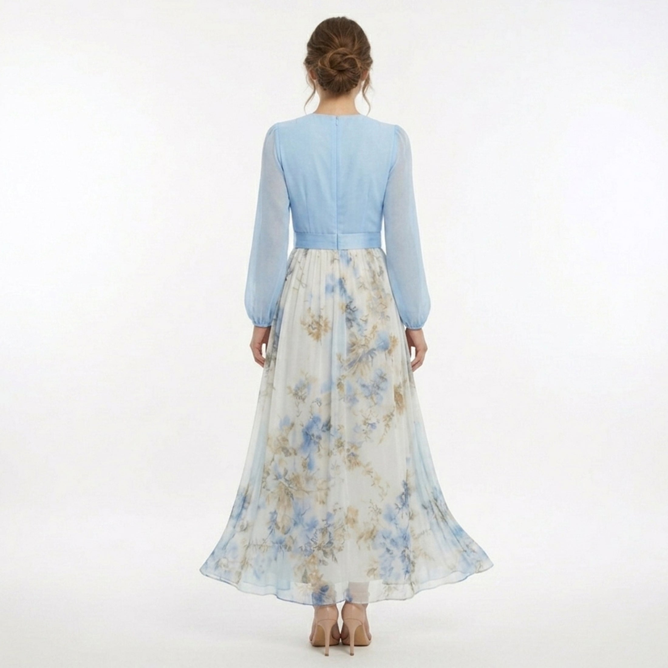 Veloire | Robe Maxi Florale Douce pour Femmes