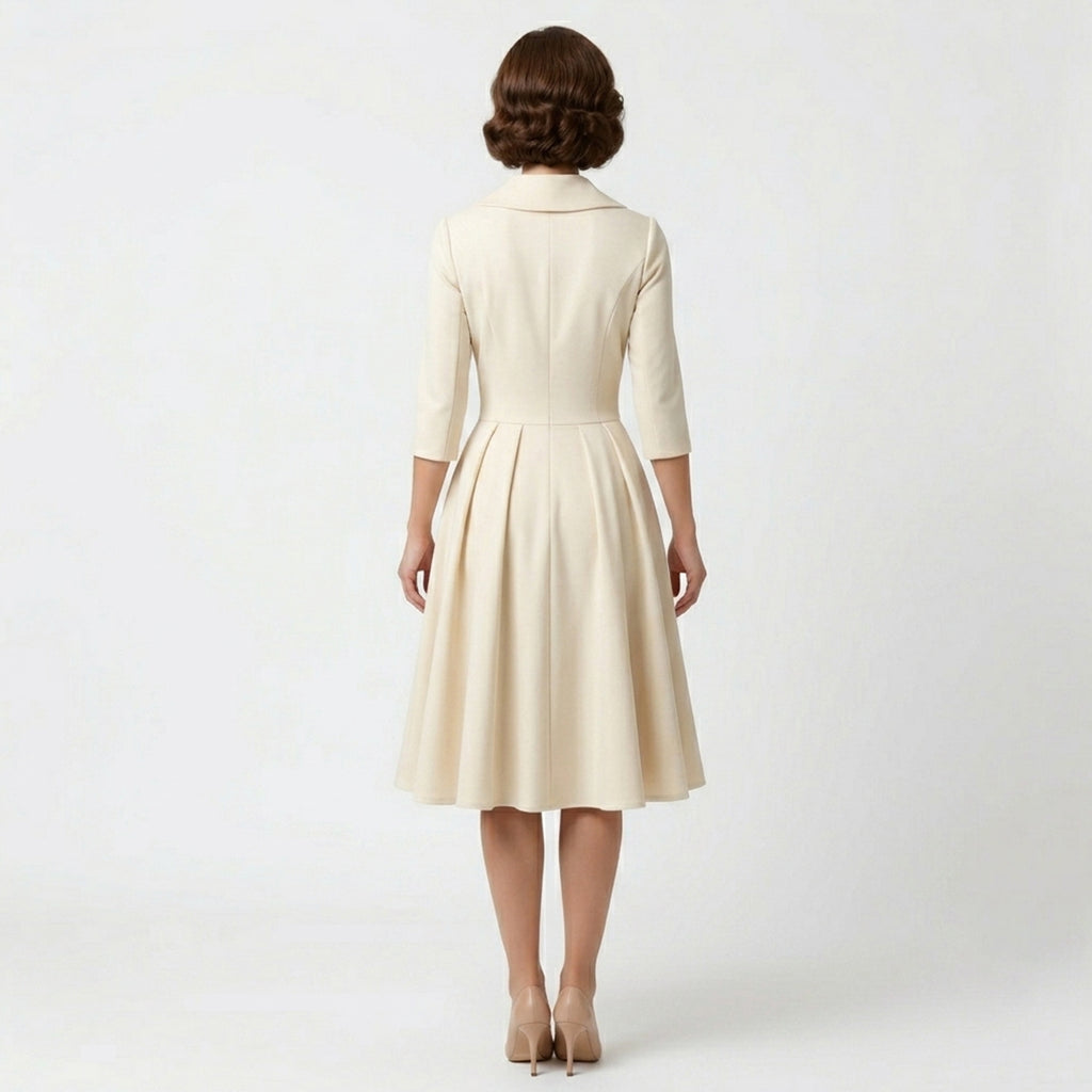 Veloire | Robe Slim Fit à Manches Longues pour Femmes