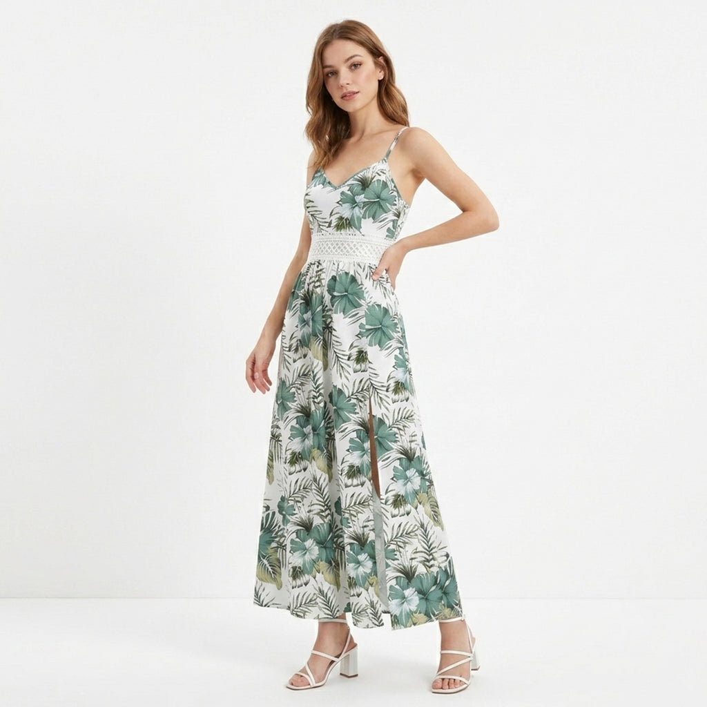 Veloire | Women’s Floral Summer Split Dress
