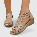 Flat sandals detail