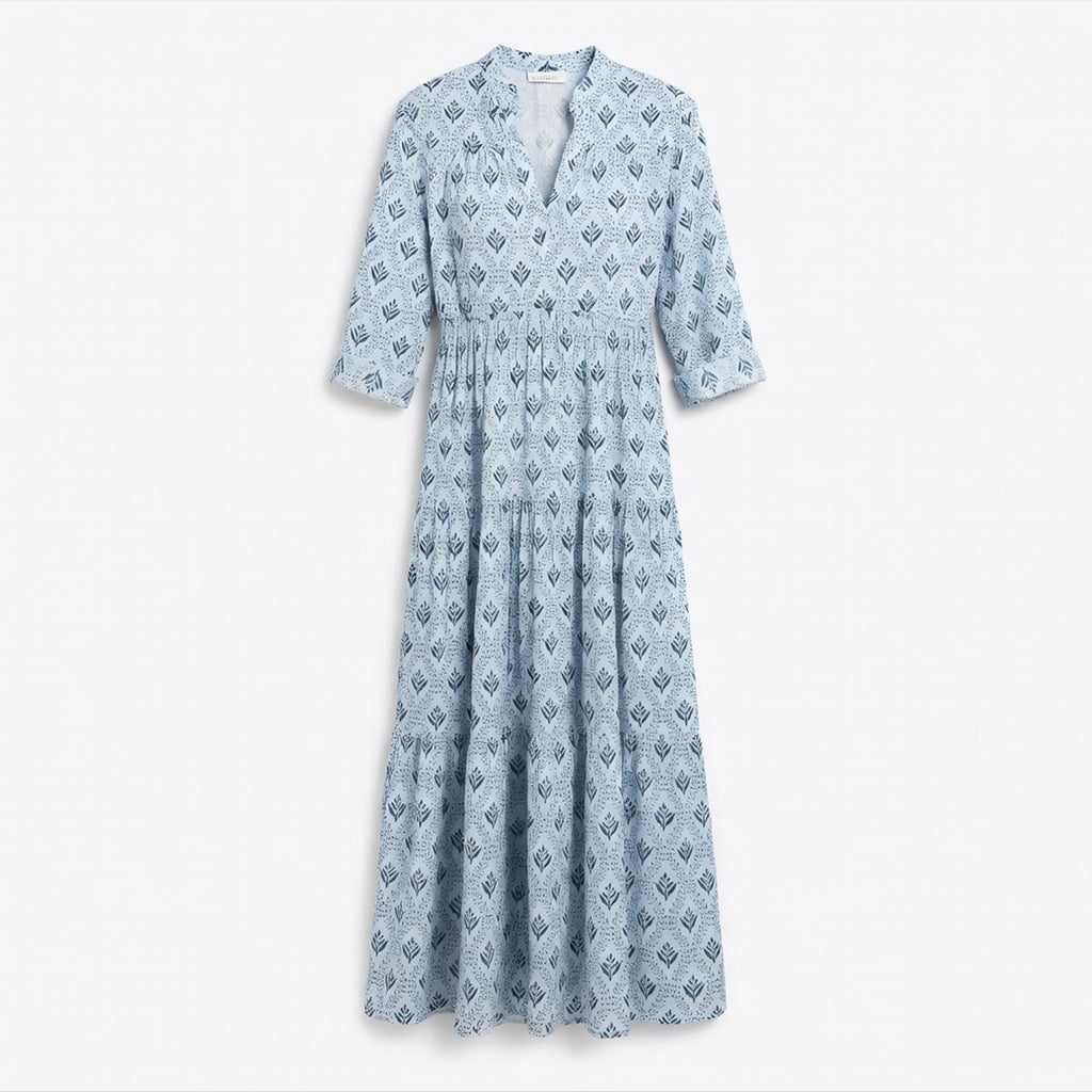 Veloire | Robe à col montant floral pour femmes