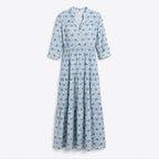 Veloire | Robe à col montant floral pour femmes