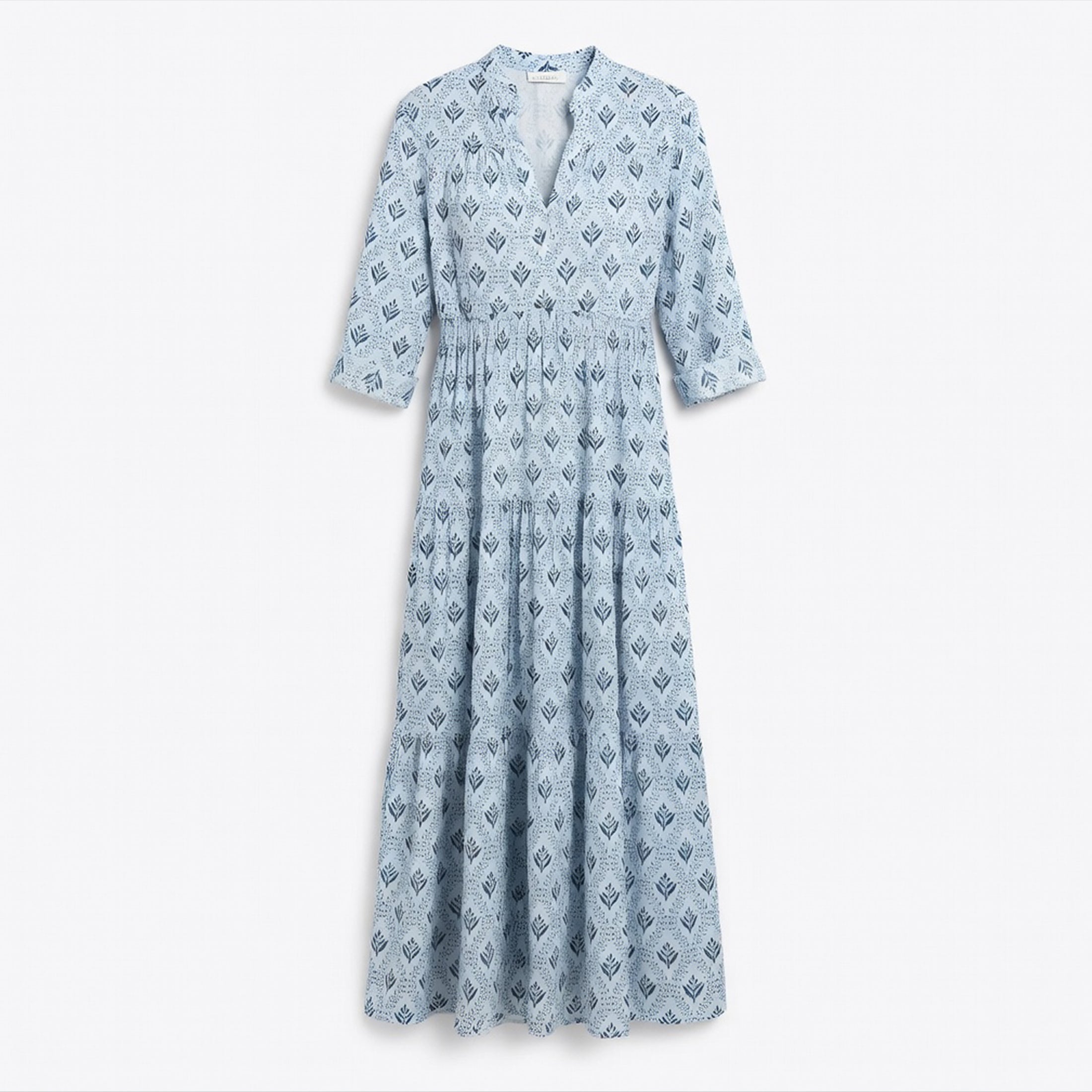 Veloire | Robe à col montant floral pour femmes