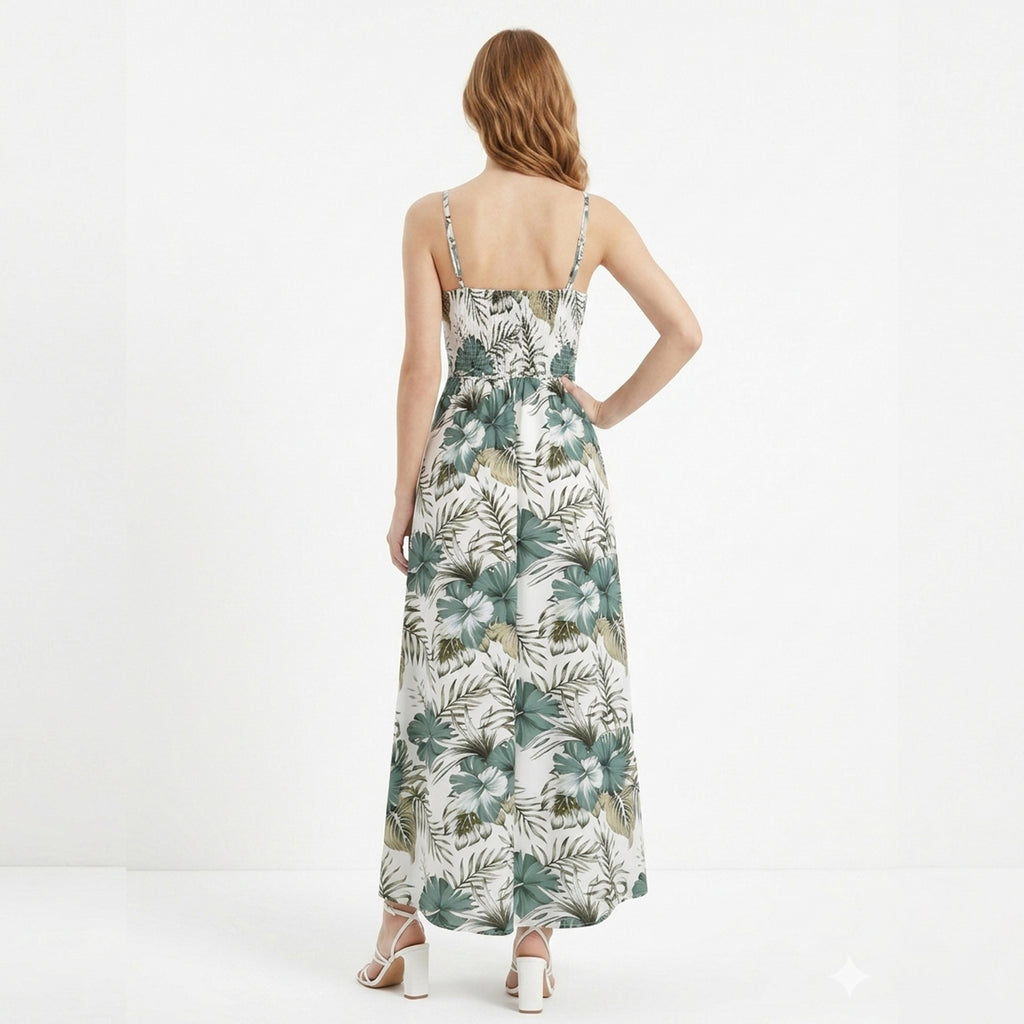 Veloire | Women’s Floral Summer Split Dress