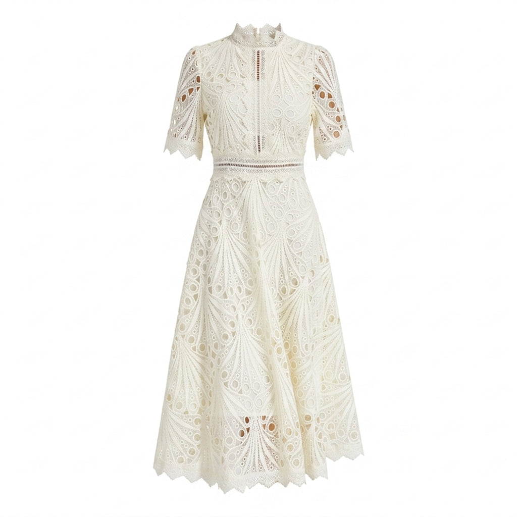 Veloire | Women’s Lace Midi Summer Dress