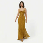 Veloire | Robe longue sans manches en corset pour femmes