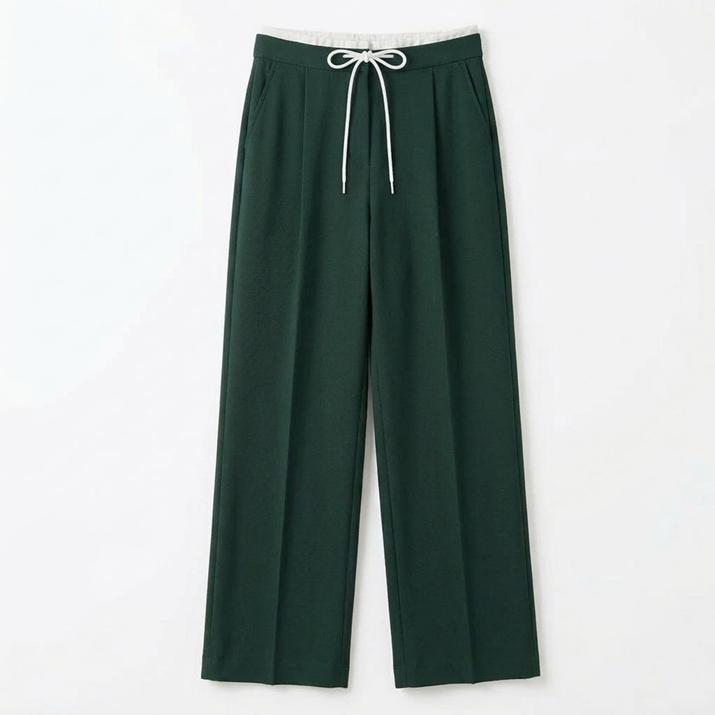 Veloire | Cotton Summer High-Waist Pants for Women