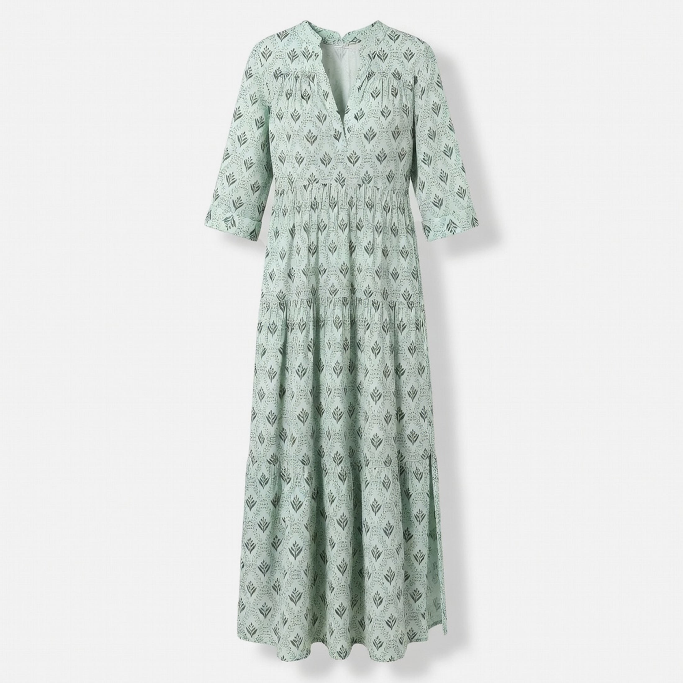 Veloire | Women’s Floral High Neck Dress