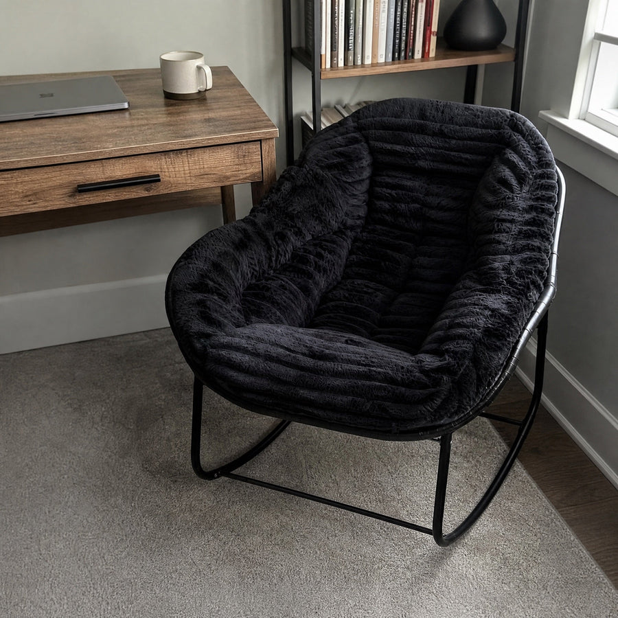The reading nook & home office