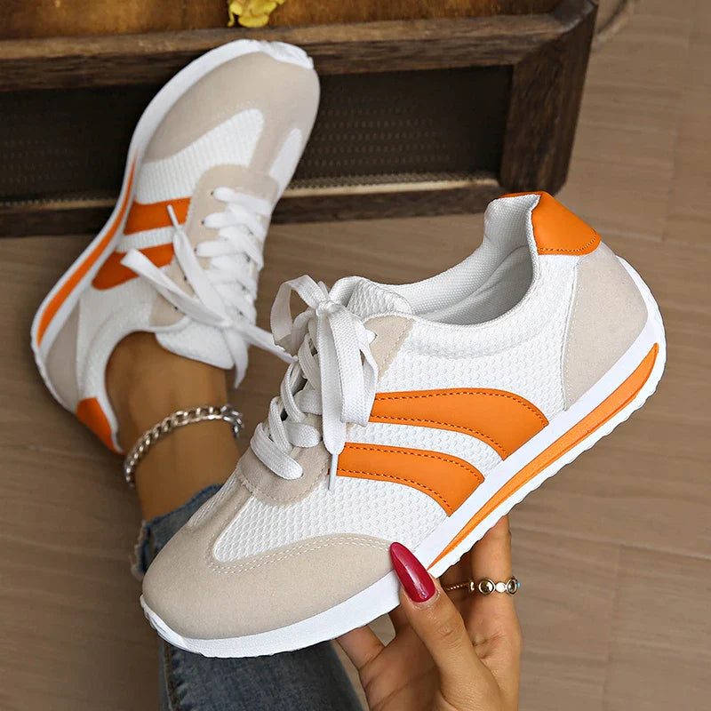 Mesh sneakers side view