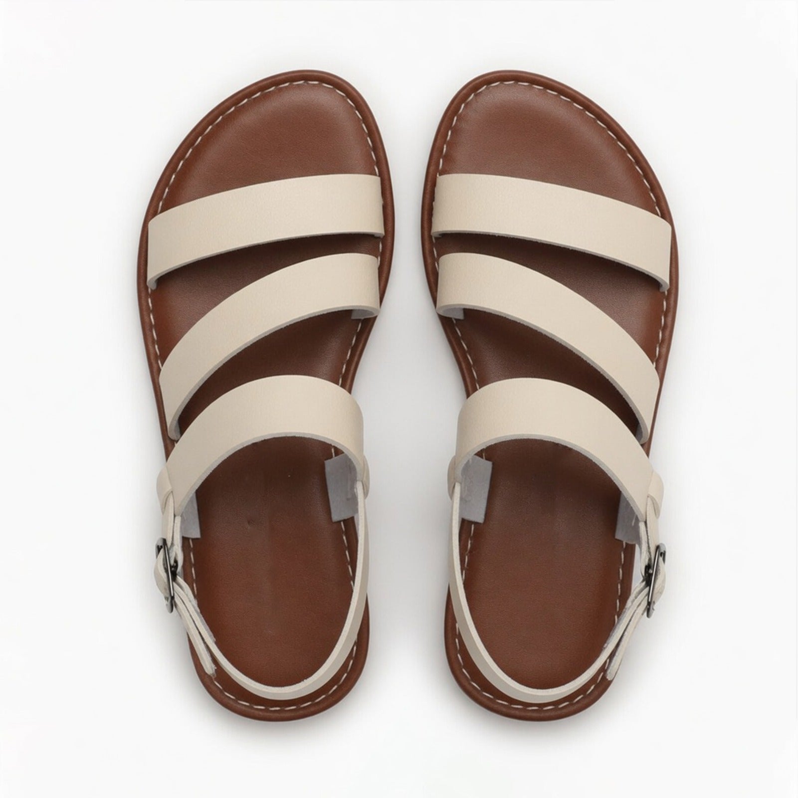 Veloire | Leather Flat Sandals for Women