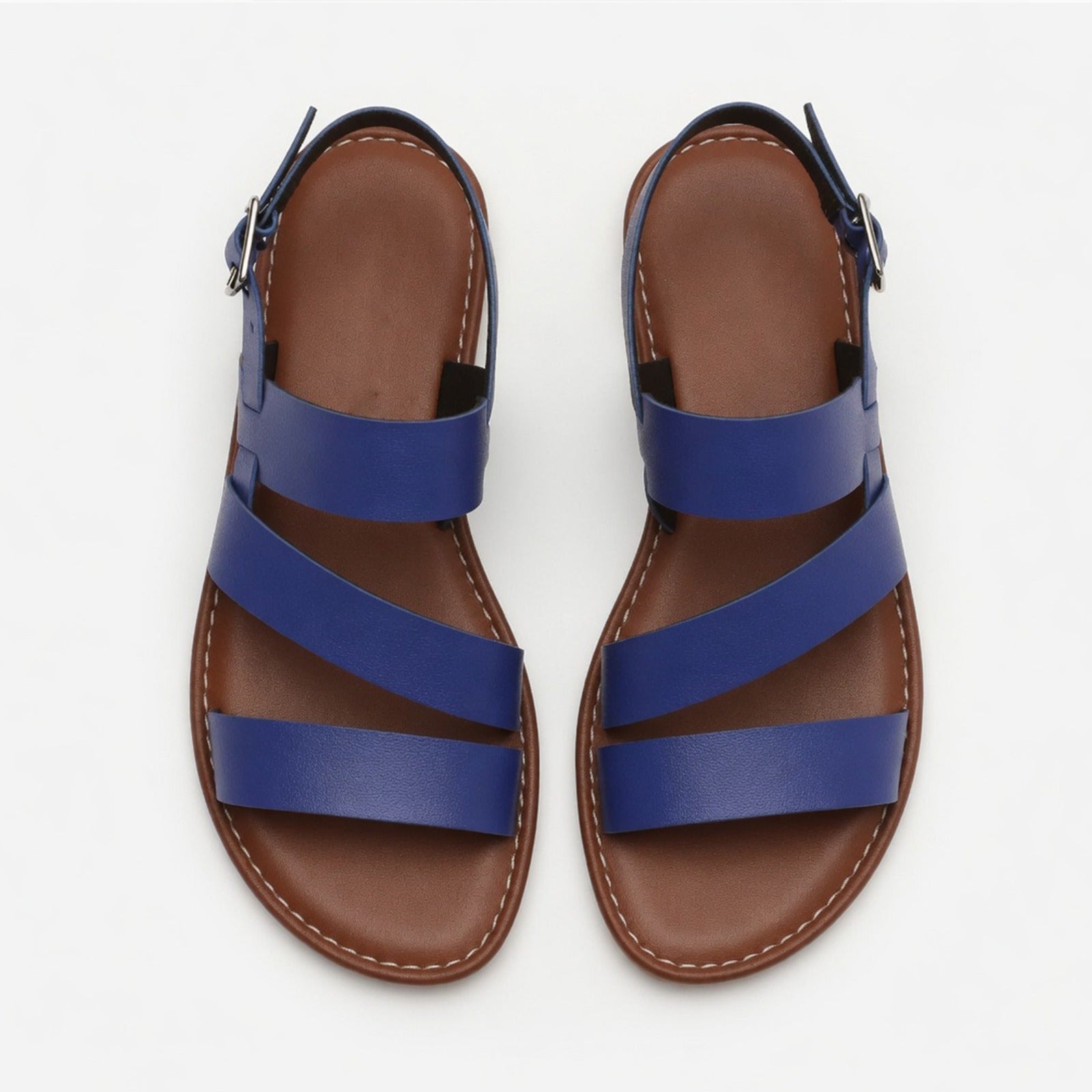 Veloire | Leather Flat Sandals for Women
