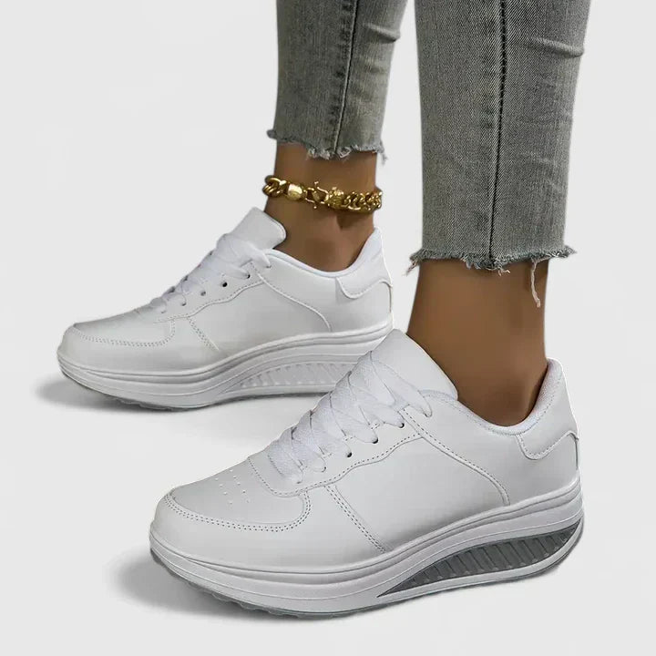 Cushioned comfort sneakers detail