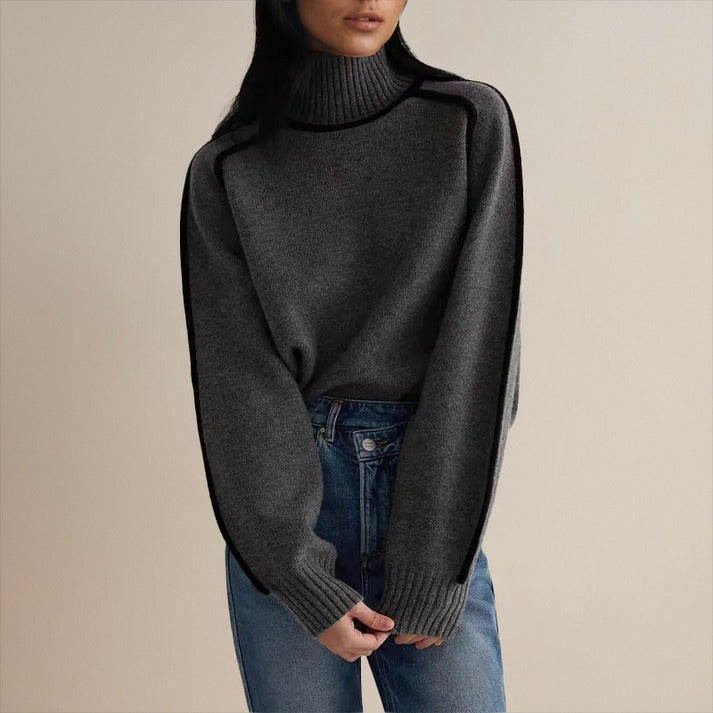 Knitted jumper cosy autumn layer