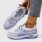 Orthopedic walking sneakers, lifestyle view